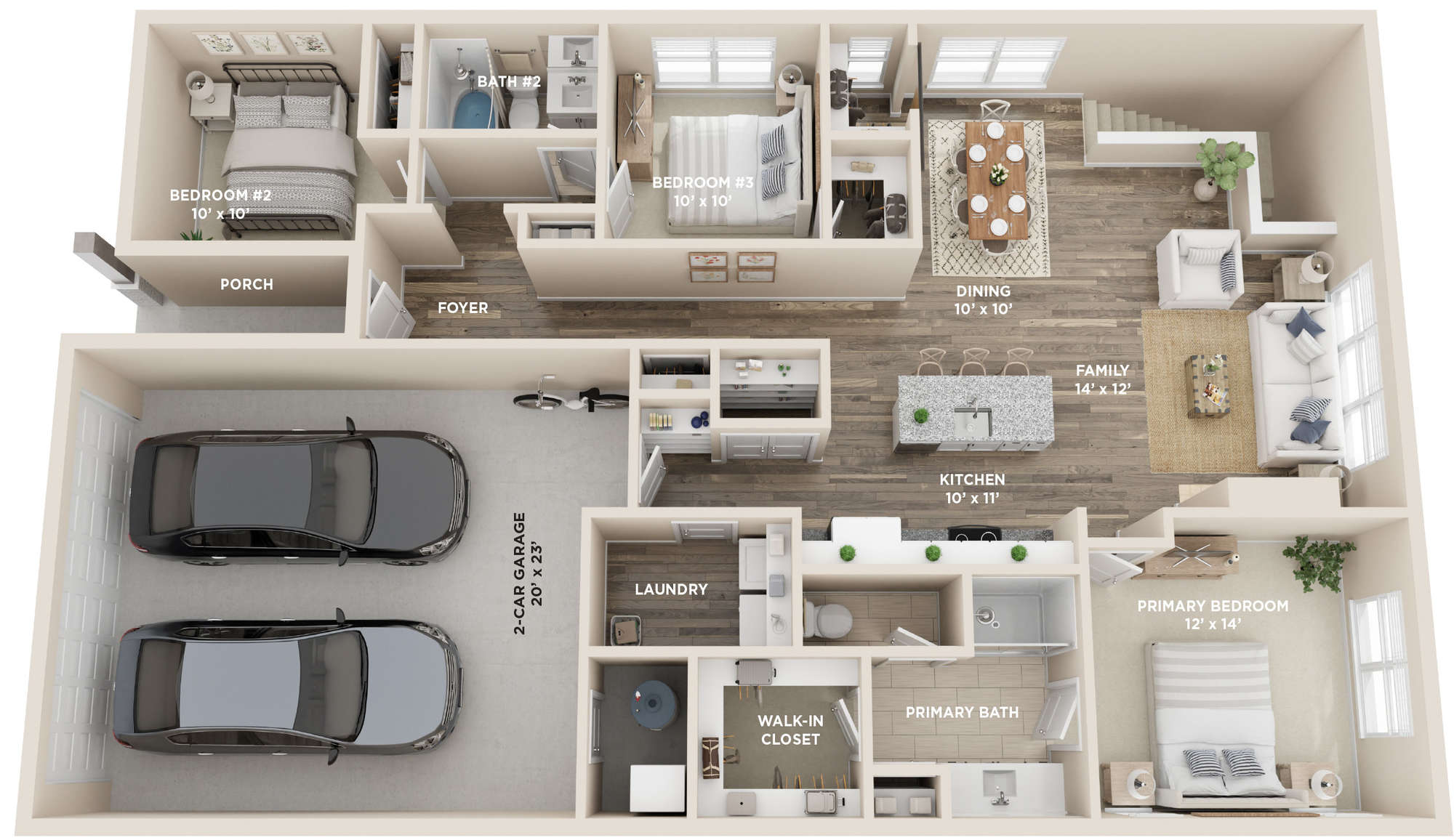 Prairie Ridge Ashford B   Upper Level