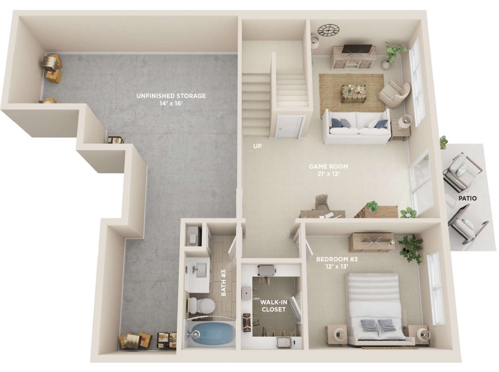 Prairie Ridge Ostrow B   Lower Level